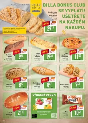 akční leták BILLA 3.1.2024-9.1.2024