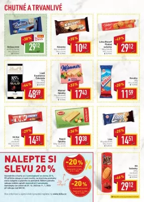 akční leták BILLA 3.1.2024-9.1.2024