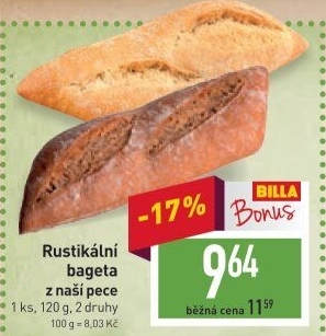 Bageta rustikální