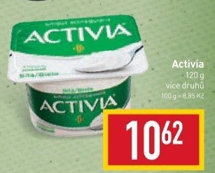 Bílý jogurt Activia Danone