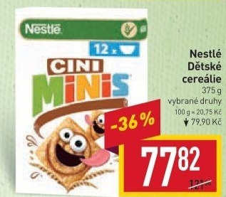 Cereálie Nestlé
