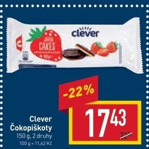 Čokopiškoty Clever