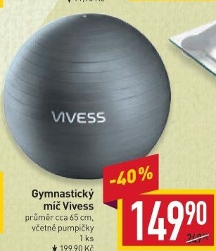 Gymnastický míč Vivess