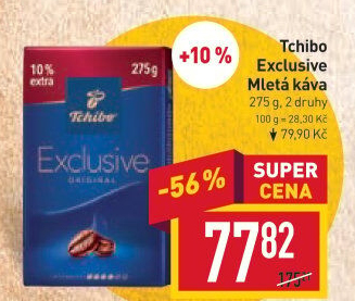 Mletá káva Tchibo Exclusive
