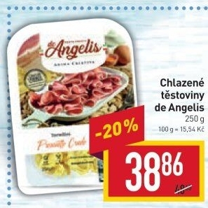 Plněné těstoviny bez lepku De Angelis
