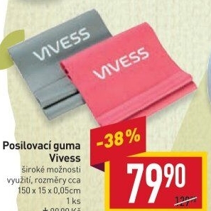 Posilovací guma Vivess