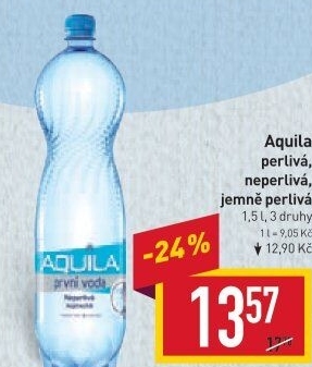 Přírodní voda Aquila