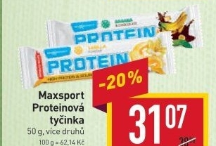 Proteinové tyčinky Maxsport