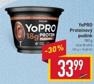 Proteinový pudink Yopro
