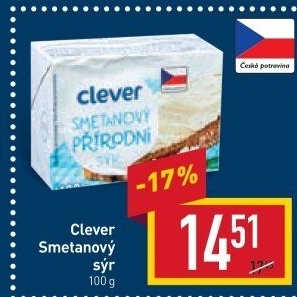 Smetanový sýr Clever