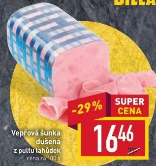 Šunka vepřová dušená
