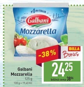 Sýr Mozzarella Galbani