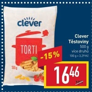 Těstoviny Clever