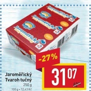Tvaroh tučný Jaroměřický