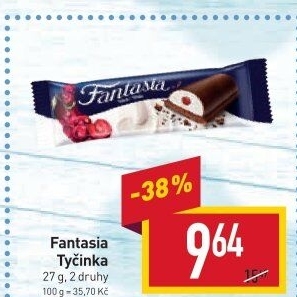 Tyčinka Fantasia Danone