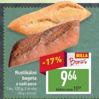 Bageta rustikální