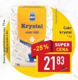 Cukr krystal