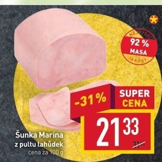 Šunka Marina nejvyšší jakosti