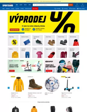 akční leták Sportisimo 3.1.2024-9.1.2024
