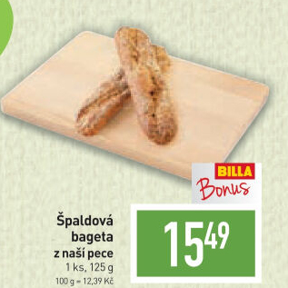 Bageta špaldová
