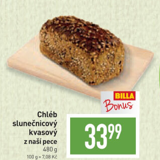 Chléb kváskový slunečnicový