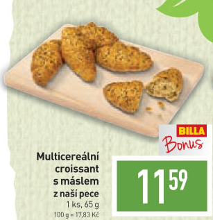 Croissant multicereální