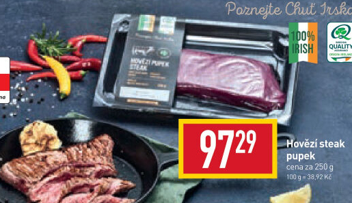Hovězí pupek steak