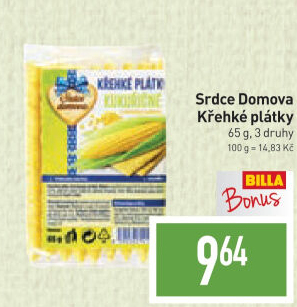 Křehké plátky Srdce Domova