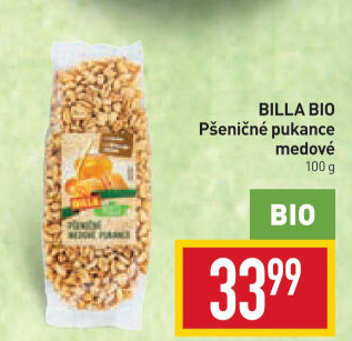 Pukance pšeničné Naše Bio Billa
