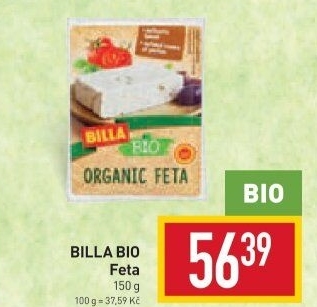 Sýr Feta Billa Bio