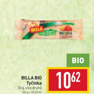Tyčinka bio Billa
