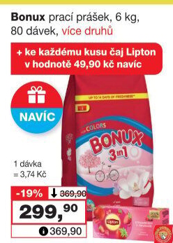 Prací prášek Bonux