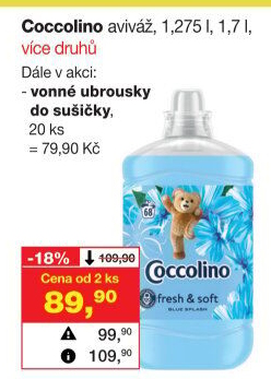 Ubrousky do sušičky Coccolino Intense