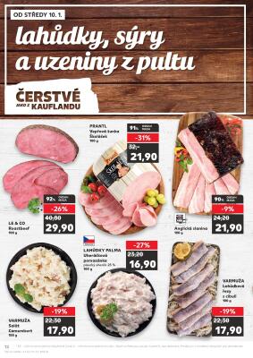 akční leták Kaufland 10.1.2024-16.1.2024