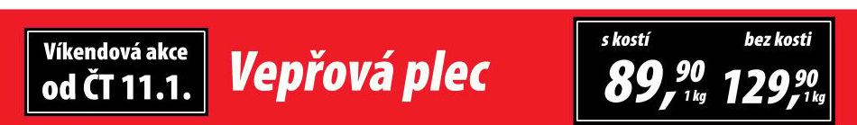 Vepřová plec s kostí