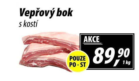 Vepřový bok s kostí