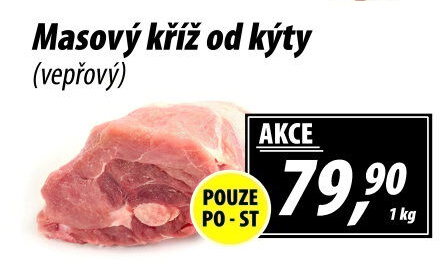Vepřový kříž od kýty