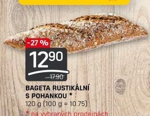 Bageta rustikální