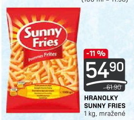 Hranolky mražené Sunny Fries