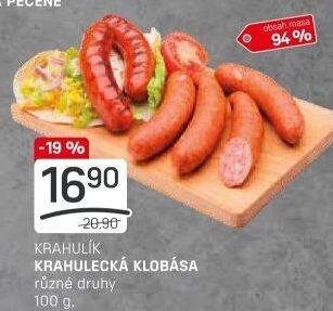 Krahulecká klobása Krahulík