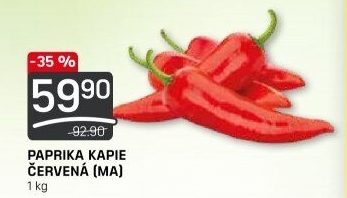 Paprika červená kapie