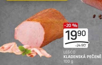 Pečeně kladenská LE&amp