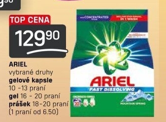Prací kapsle Ariel