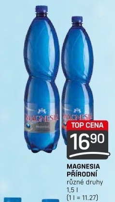 Přírodní voda Magnesia