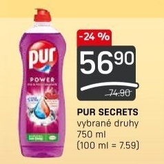 Prostředek na nádobí Pur
