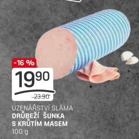 Šunka krůtí standard Sláma