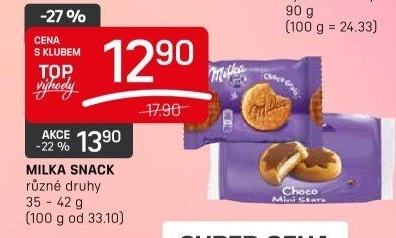 Sušenky Milka