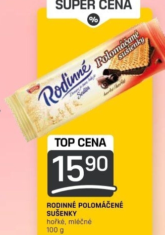 Sušenky Rodinné polomáčené Sedita