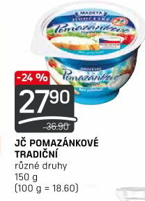 Tradiční pomazánkové Jihočeské Madeta