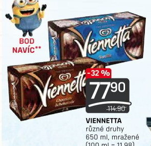 Zmrzlinová roláda Viennetta Algida